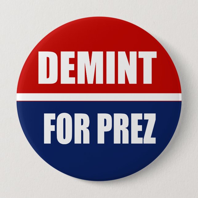 DEMINT 2012 BUTTON (Front)