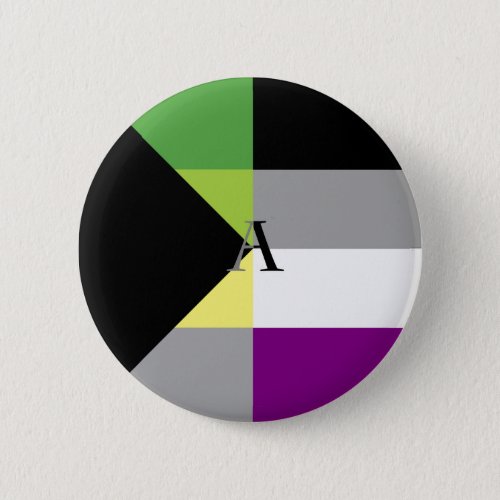 Demiromantic Asexual Demi Ace Pin