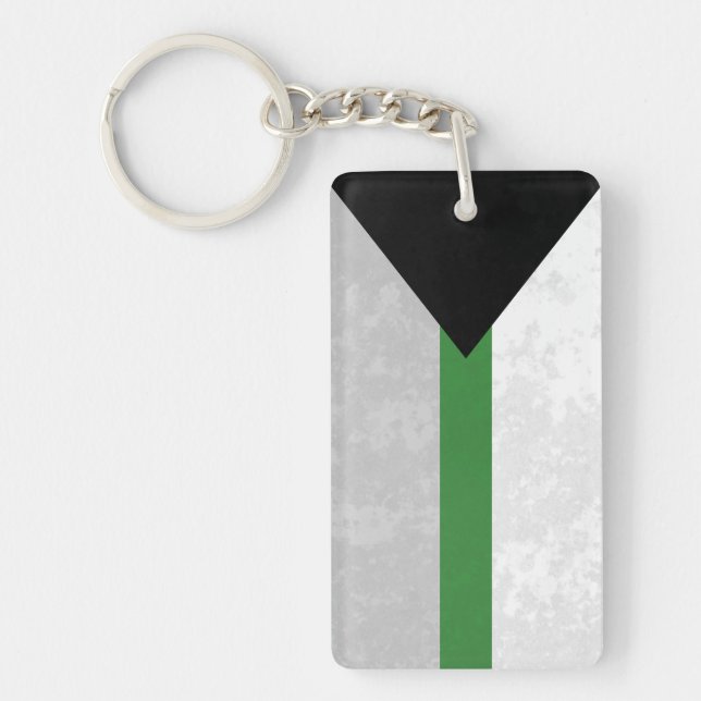 Demiromantic Keychain (Front)
