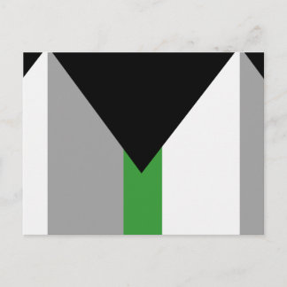 Demiromantic Pride Flag Postcard