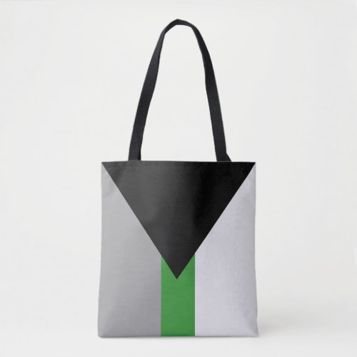 Demiromantic Pride Flag Tote Bag