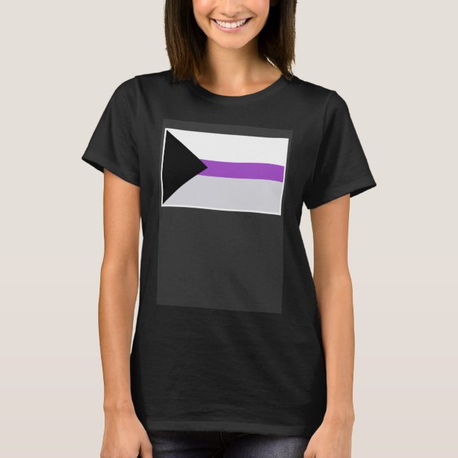 Demisexual Flag Demisexual Pride Flag T-Shirt (Front)