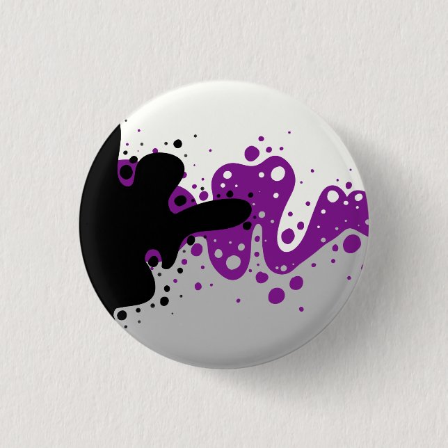 Demisexual Fluid Button (Front)