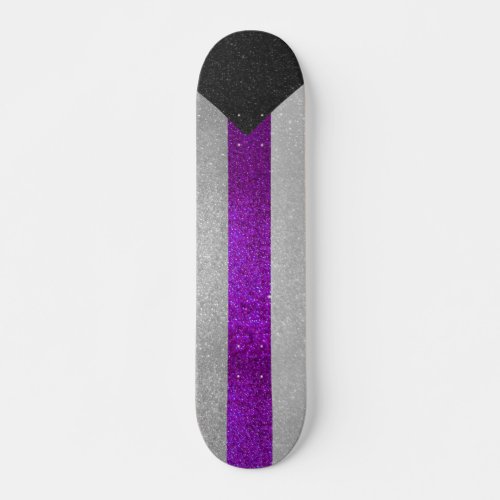 Demisexual Gay Pride Flag Glitter Sparkles LGBTQIA Skateboard