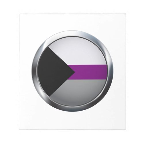 DEMISEXUAL MEDALLION NOTEPAD