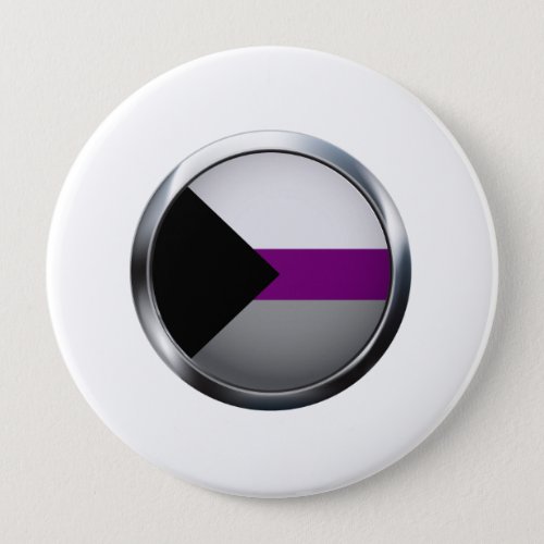 DEMISEXUAL MEDALLION PINBACK BUTTON