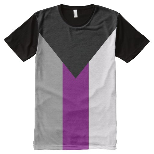 Demisexual Pride All-Over Print T-shirt | Zazzle