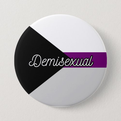 Demisexual Pride Badge  Button