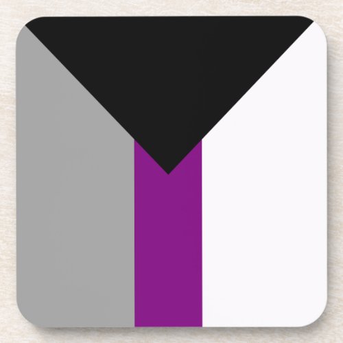 DEMISEXUAL PRIDE BEVERAGE COASTER