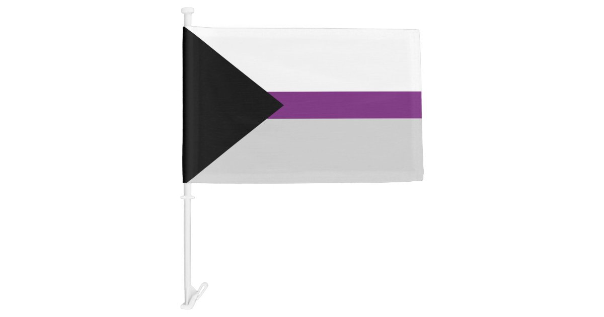 Demisexual Pride Car Flag Zazzle