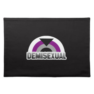 Demisexual Pride Cloth Placemat