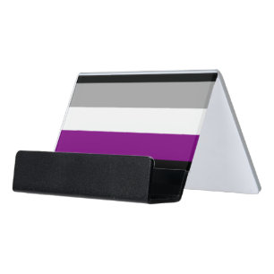Demisexual Pride Desk Business Card Holder
