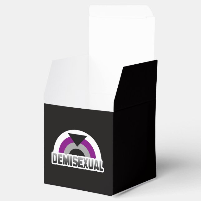 Demisexual Pride Favor Boxes (Opened)
