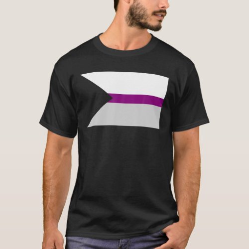 Demisexual Pride Flag _ Asexual Semisexual Demisex T_Shirt