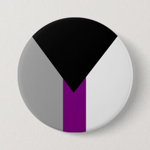 Demisexual Pride Flag Button