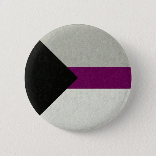 Demisexual Pride Flag Colored Background Design Button