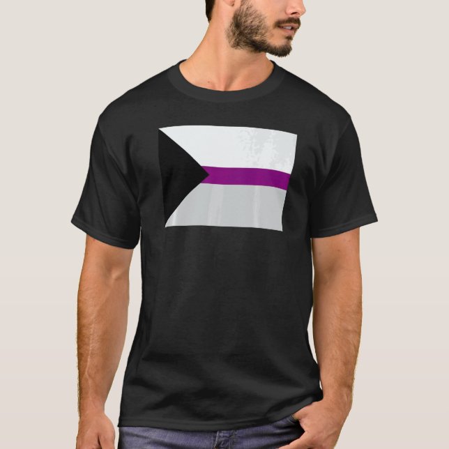 Demisexual Pride Flag national pride T-Shirt (Front)