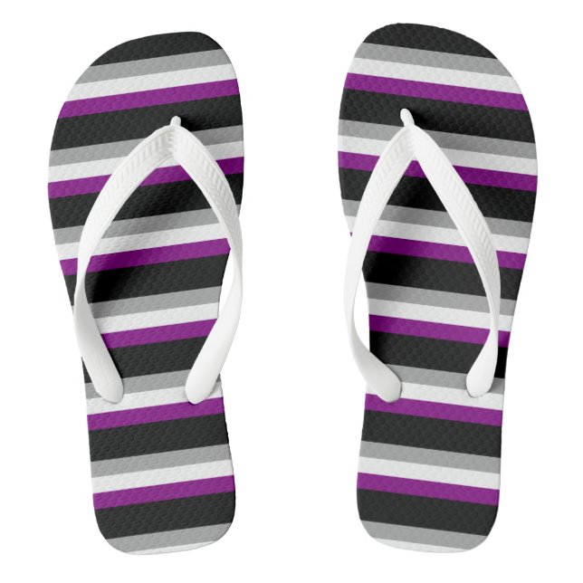 Demisexual Pride Flip Flops (Footbed)