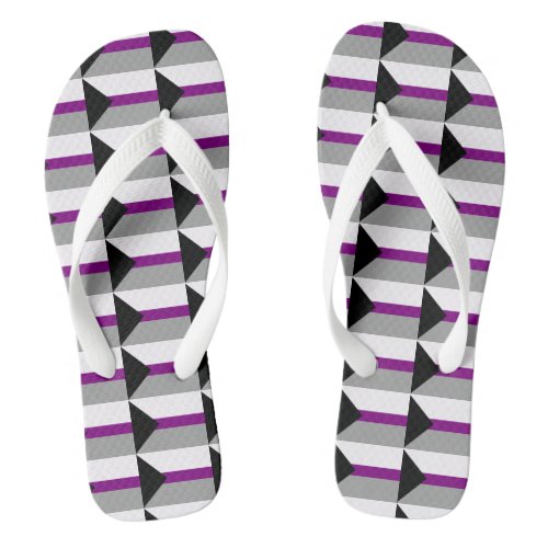 Demisexual Pride Flip Flops