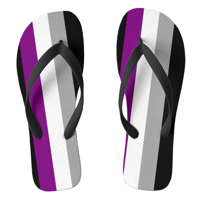 Demisexual Pride Flip Flops (Footbed)