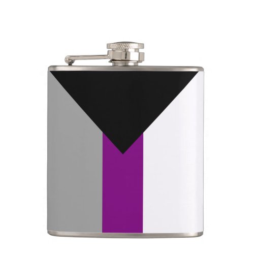 DEMISEXUAL PRIDE HIP FLASK