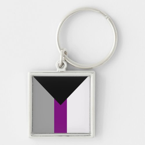 DEMISEXUAL PRIDE KEYCHAIN