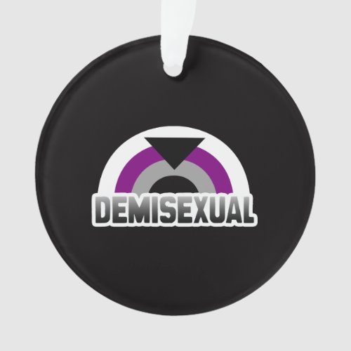 Demisexual Pride Ornament