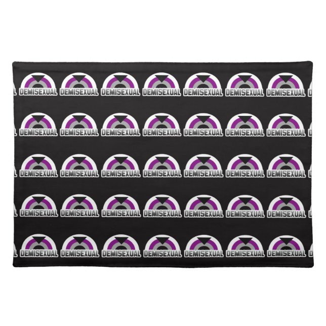 Demisexual Pride Placemat (Front)
