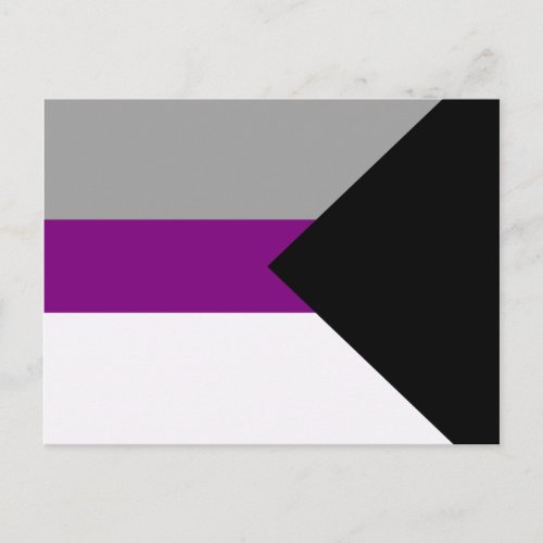 DEMISEXUAL PRIDE POSTCARD