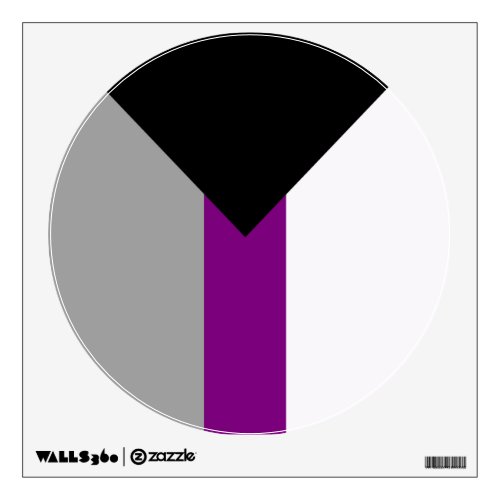 DEMISEXUAL PRIDE WALL DECAL