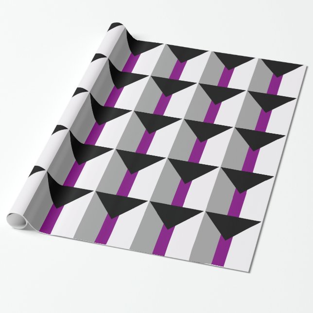 DEMISEXUAL PRIDE WRAPPING PAPER (Unrolled)
