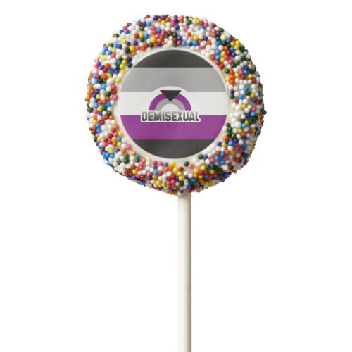 DEMISEXUAL RAINBOW CHOCOLATE DIPPED OREO POP