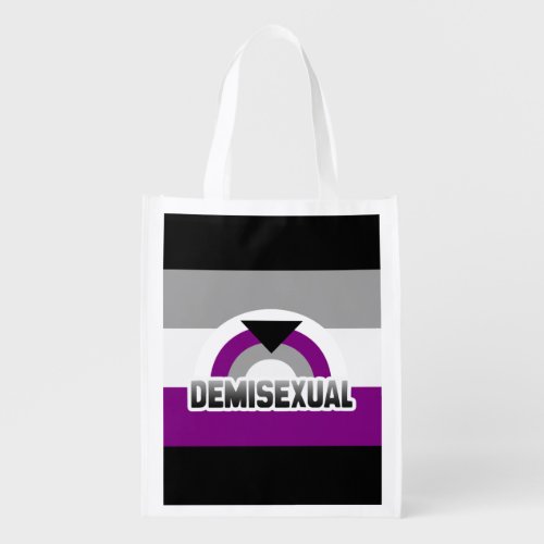 DEMISEXUAL RAINBOW GROCERY BAG