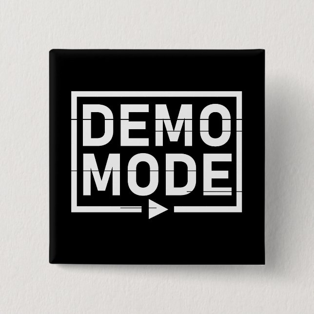 Demo Mode Audio V2 Button (Front)