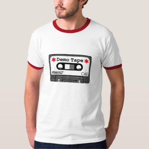 Demo Tape _ Large Motif T_Shirt