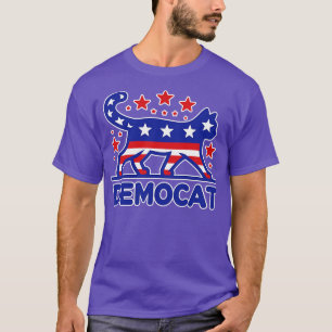 DEMOCAT Cat Ladies For 2024 V2 T-Shirt