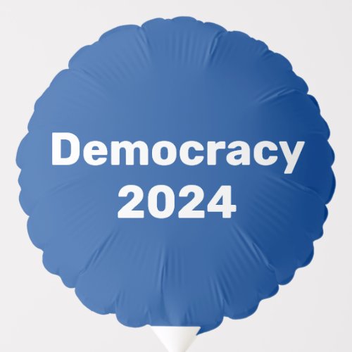 Democracy 2024 Presidential Election Balloon