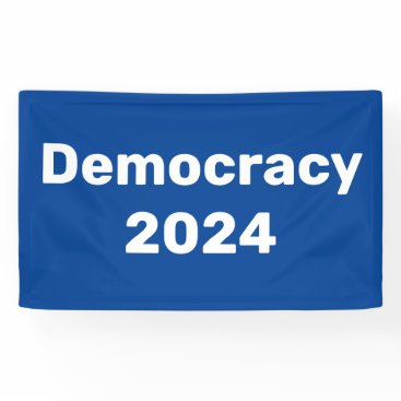 Democracy 2024 Presidential Election Banner