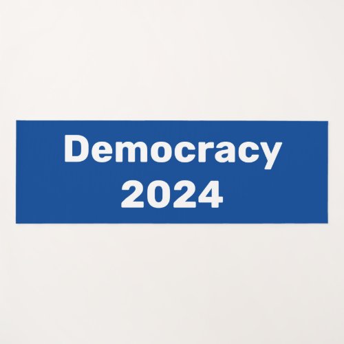 Democracy 2024 Presidential Election Yoga Mat