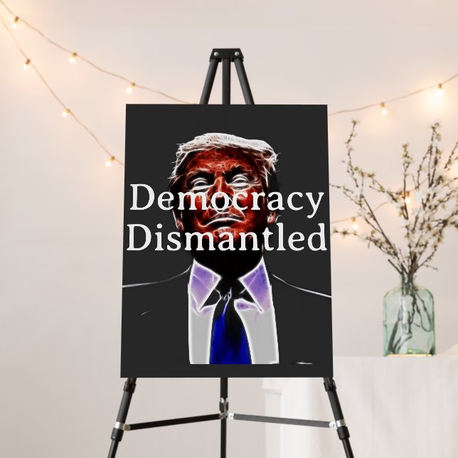 Democracy Dismantled Poster (In Situ (Stand))