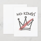 Democracy Has no King Librety Status USA (Front/Back)