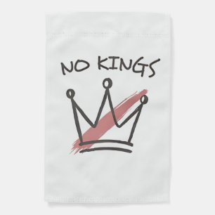 Democracy Has no King Librety Status USA Garden Flag