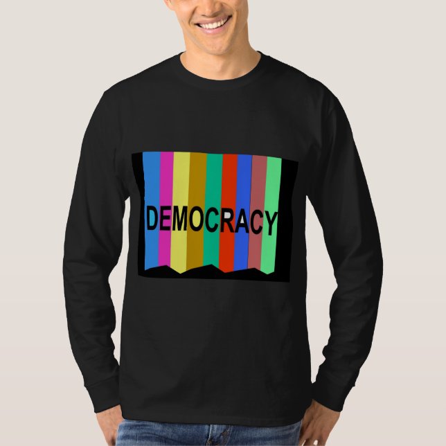DEMOCRACY ...  It's on the Ballot 2024 T-Shirt (Front)