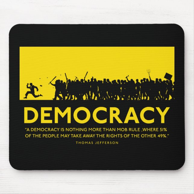 Democracy Mousepad (Front)