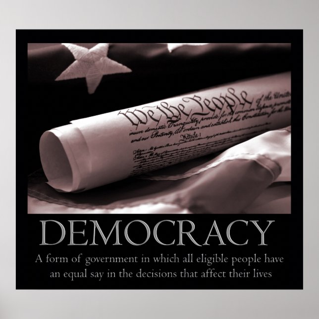 Democracy Poster (Front)
