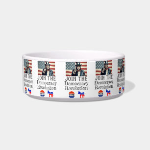 Democracy Revolution Pet Bowl