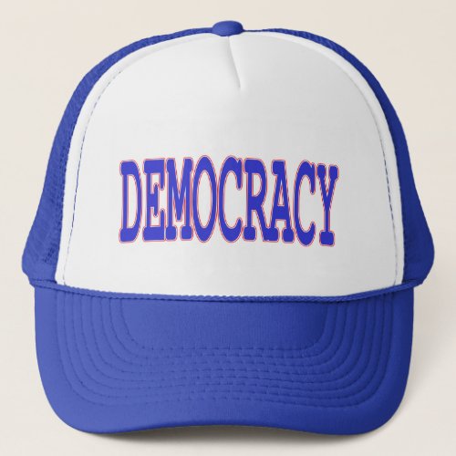 Democracy Trucker Hat