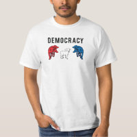 Democracy Two Wolves and a Lamb