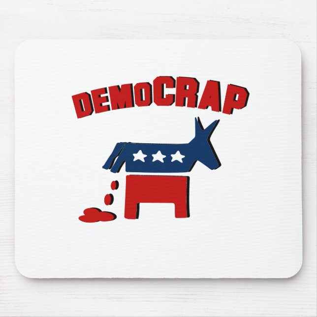 Democrap Mouse Pad (Front)