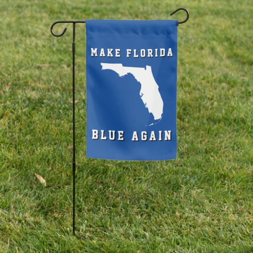 Democrat Blue Make Florida Blue Harris 2024 Garden Flag